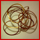 espiral para tocado en acetato